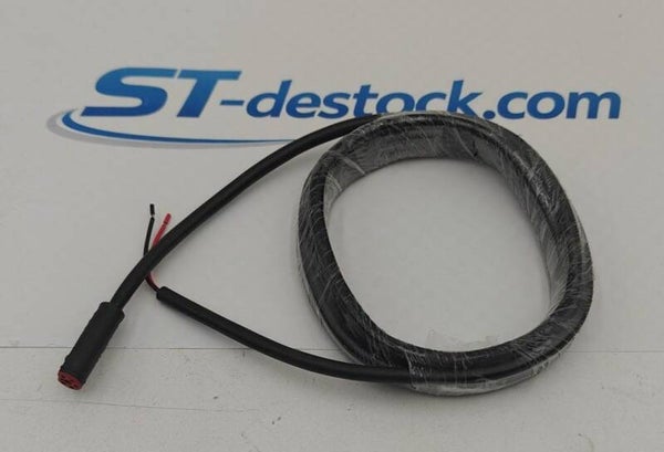 Simrad - câble d'alimentation SIMNET avec terminaison - rouge - 2 mètres