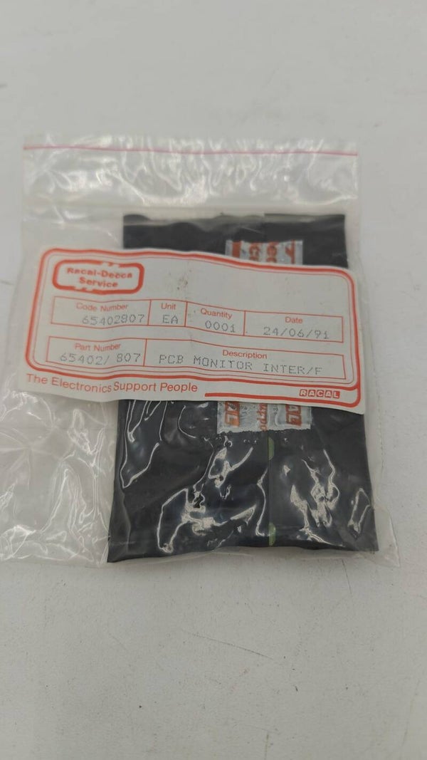 PCB monitor inter/f 65402807 recal decca