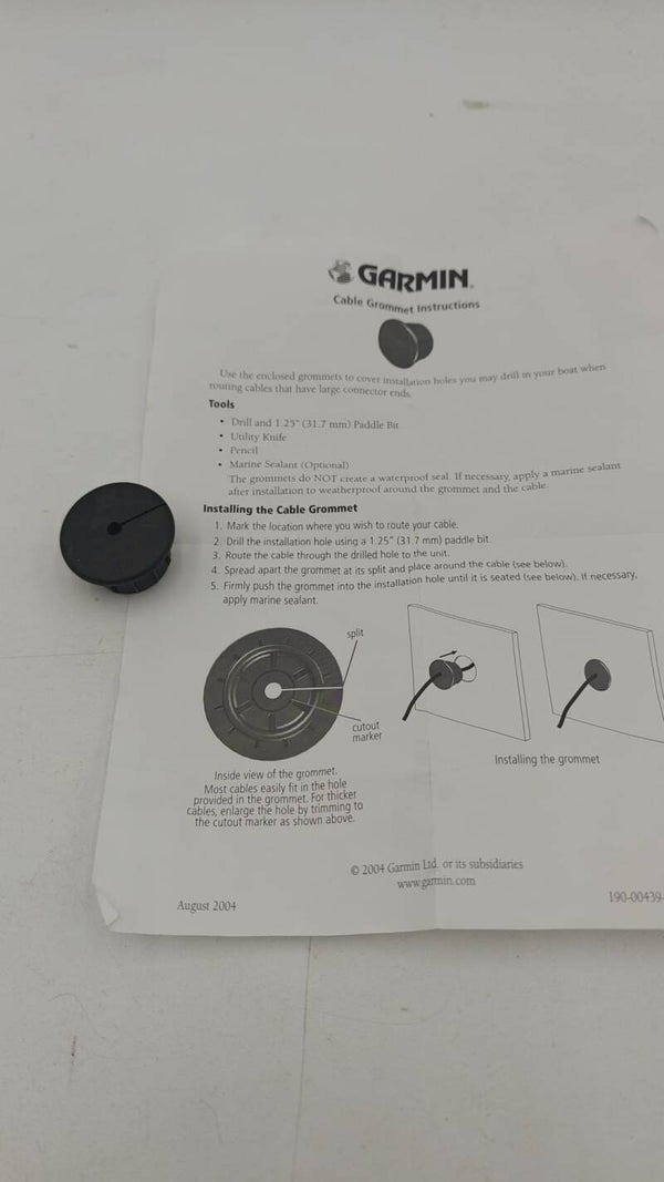 Obturateur câble Garmin 31,7mm