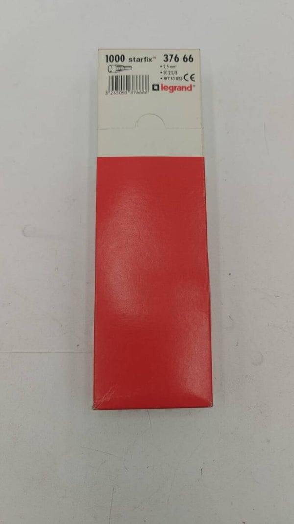 Embout de câblage à collerette isolante Starfix simple en bande pour conducteurs section 2,5mm² - gris