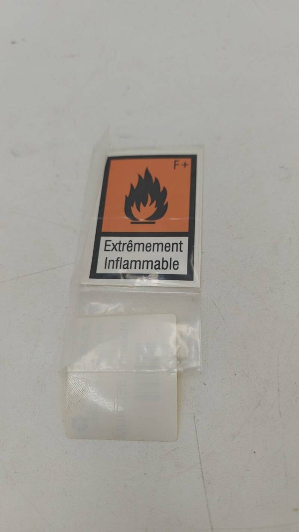 Pictogramme autocollant "Extrêmement inflammable"