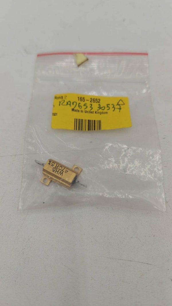 WH5 470R Résistance, 10W 5% 470R 165-2652