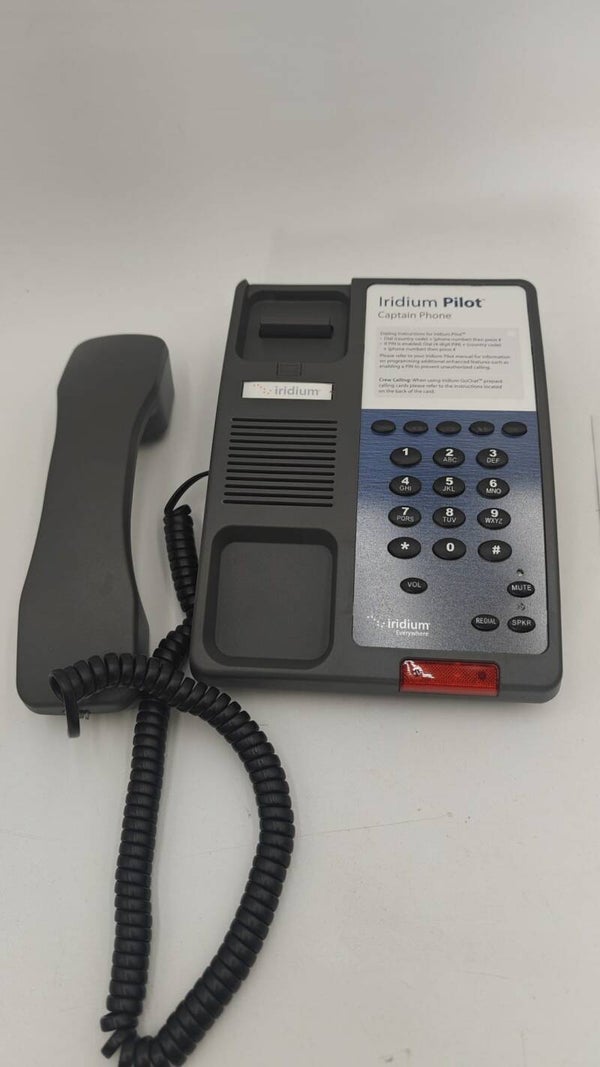 Téléphone équipage pilote Iridium HA9888(38)TSD BCR0801