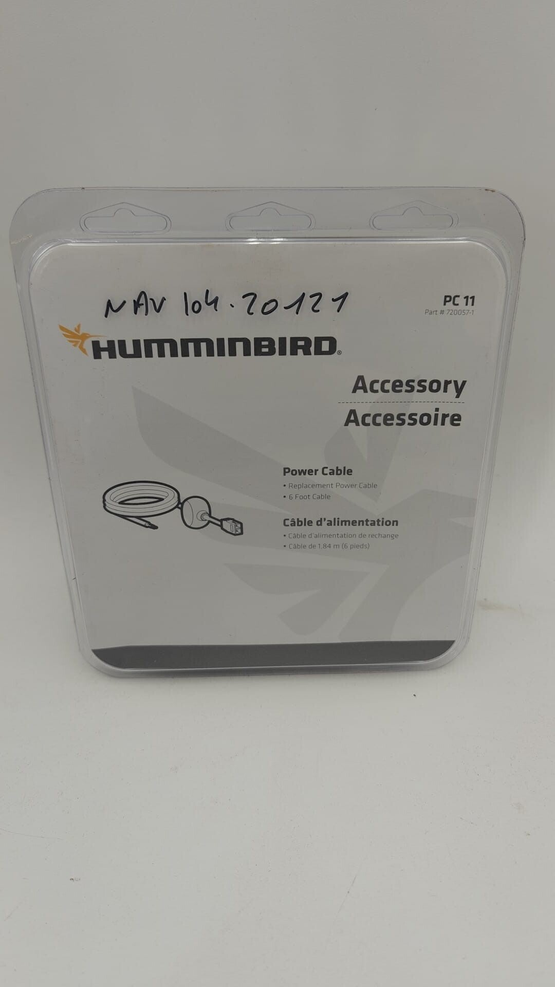 CORDON D'ALIMENTATION HUMMINBIRD PC11 Helix