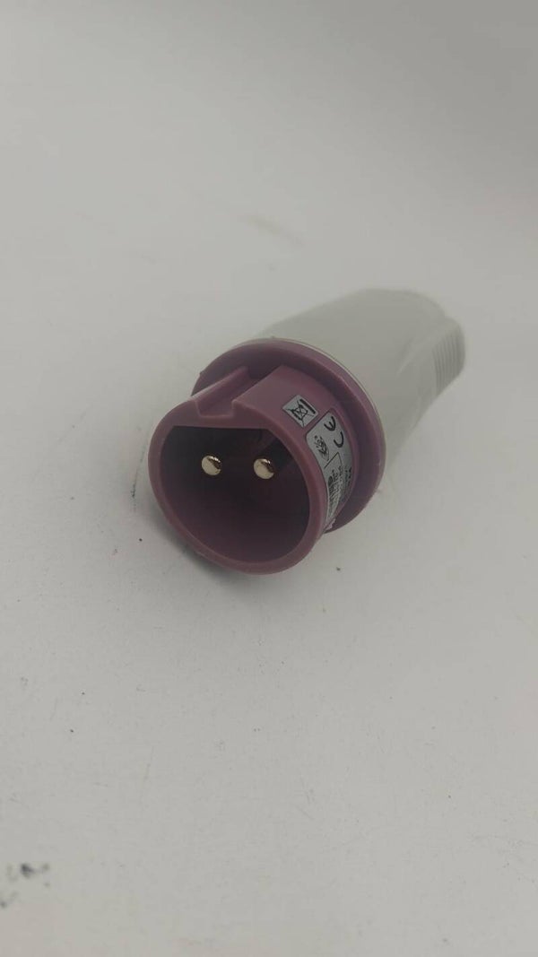 Prise mobile Gewiss 2P 16A IP44 violet 24V GW60064