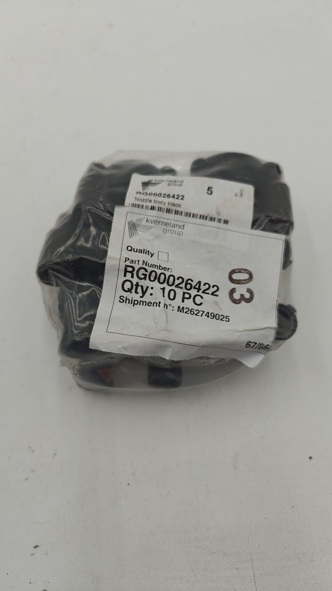 x5 ECROU A ATTACHE KVERNELAND RÉF RG00026422