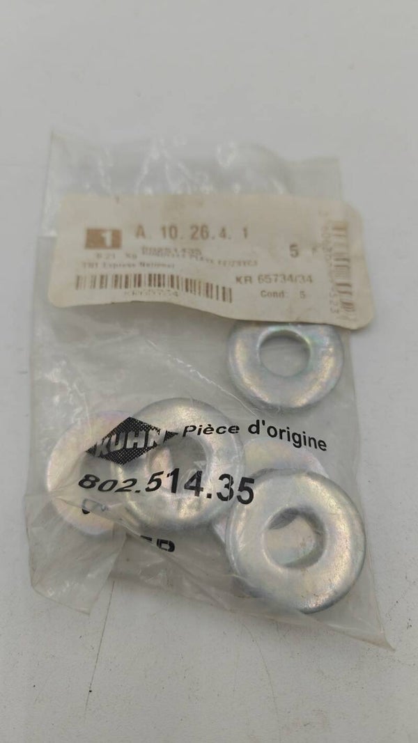 5 Rondelle pour dent faneuse Kuhn 80251435