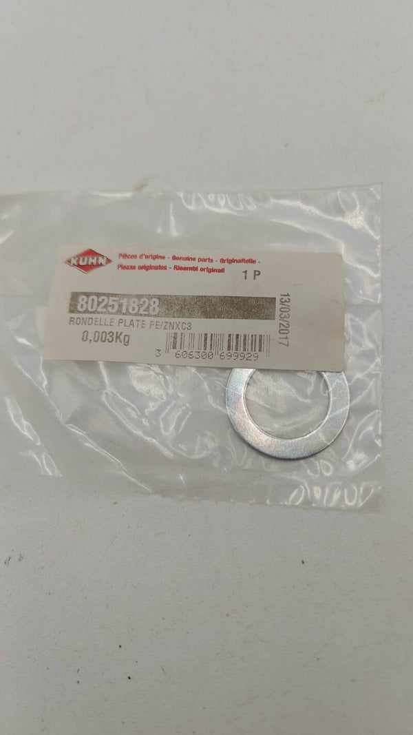 Rondelle plate fe/znxc3 réf. 80251828 - Kuhn