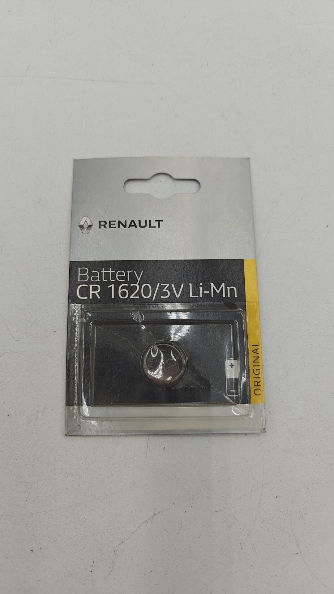Renault CR2016/3V pile bouton
