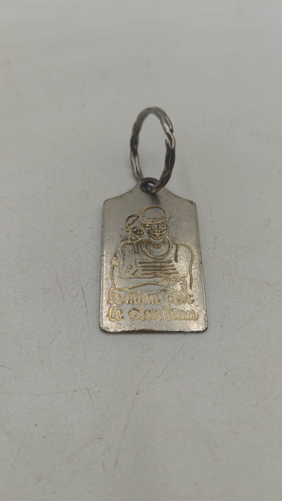 Porte clé "le mien c'est le plus beau"