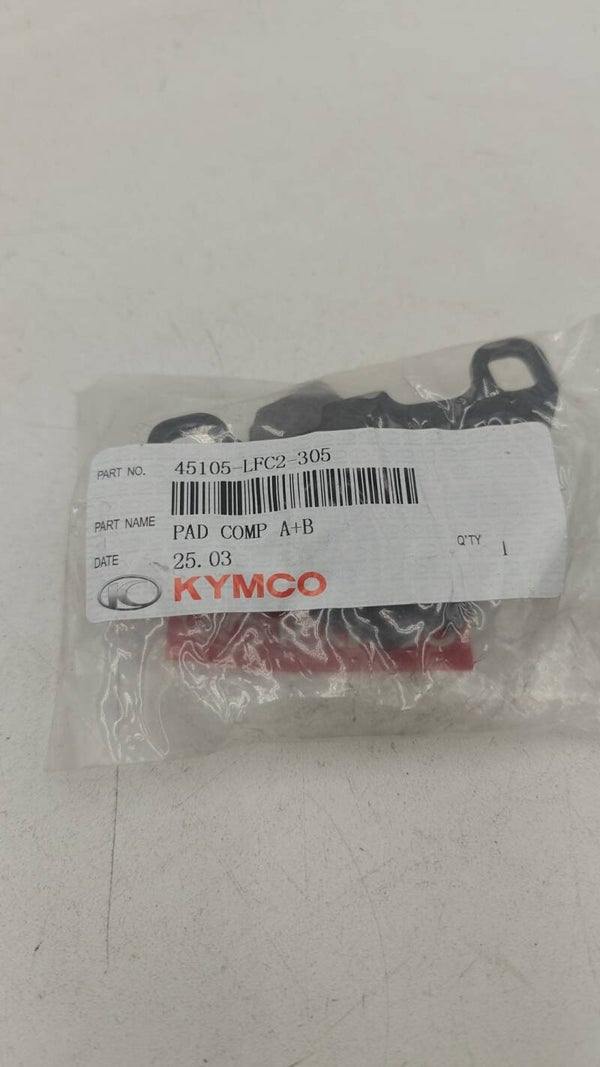 JEU DE PLAQUETTES DE FREIN référence 45105-LFC2-305 Kymco agility 125