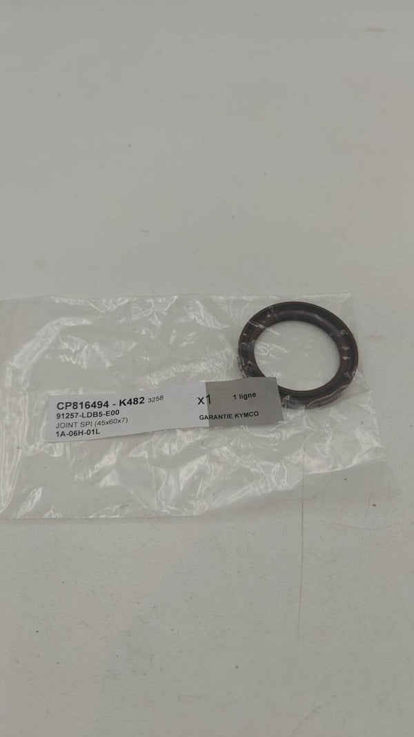 JOINT SPI 45 x 60 x 7 référence 91257-LDB5-E00 pièce d'origine Kymco,