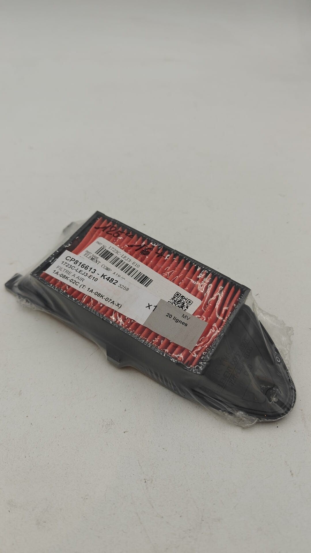 FILTRE A AIR KYMCO AGILITY 125 SUPER 8 125 PEOPLE 125 150 200 1723C-LEJ3-E10
