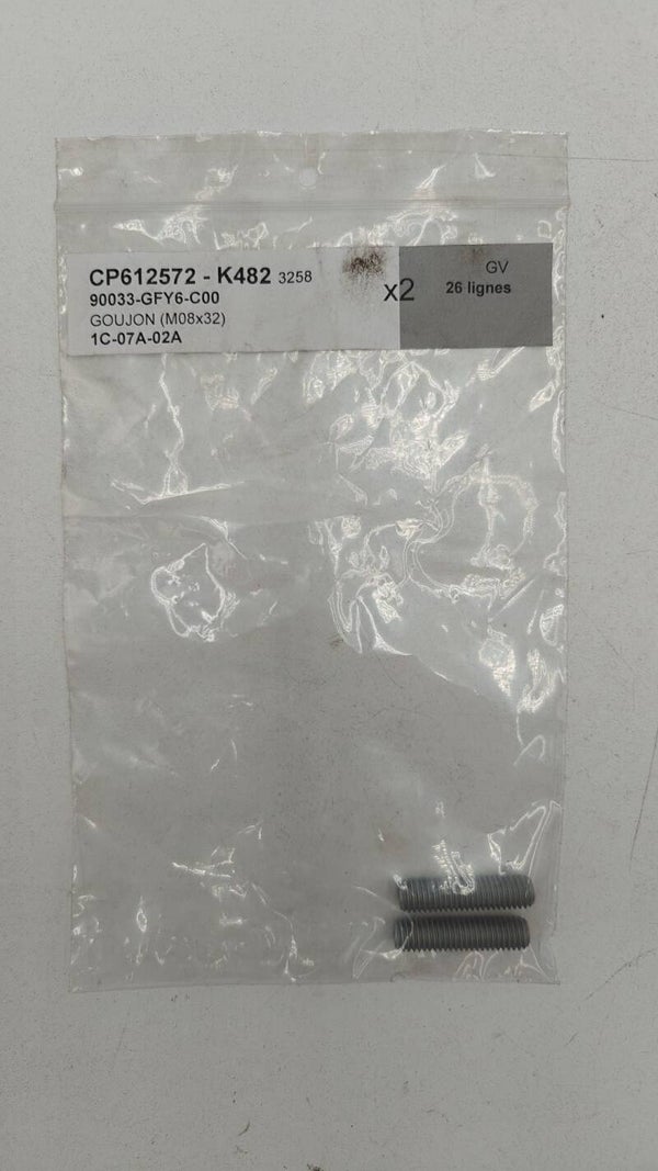 X2 Goujons (M08X32) - 90033-GFY6-C00