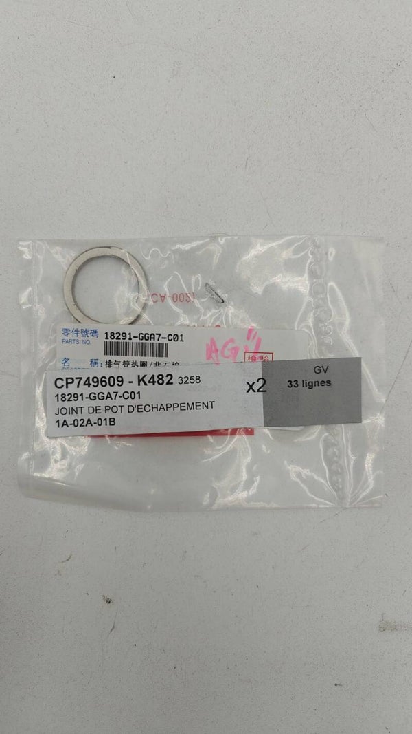 Joint de pot d'échappement KYMCO - 18291-GGA7-C01