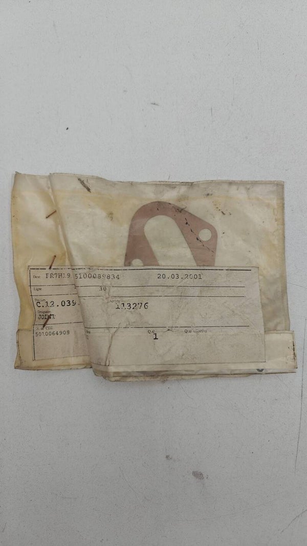 Joint echappement piaggio ape mp tm p 703 fl2 220 cc 113276