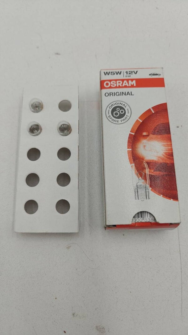 x3 ampoules OSRAM W5W 12V