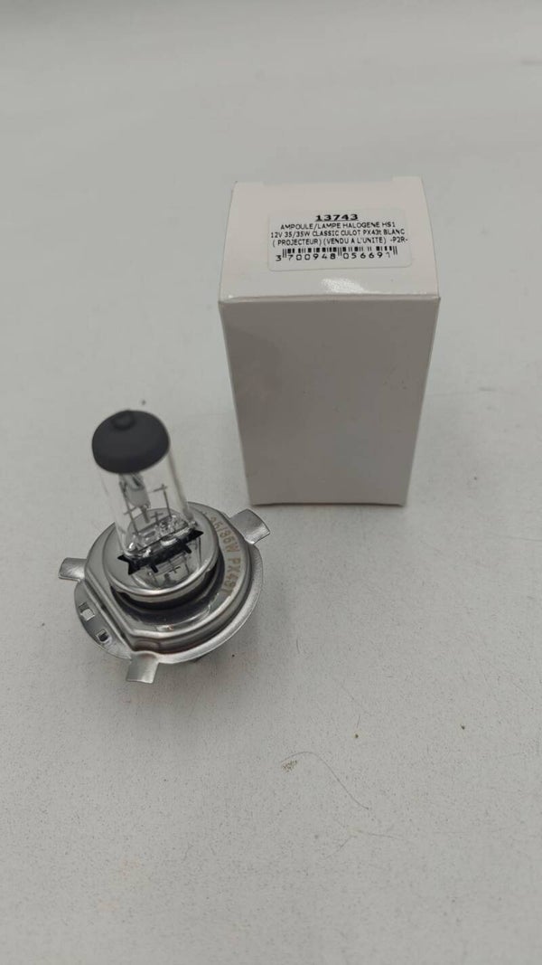 Ampoule / lampe halogène HS1 12V 35/35W classic culot PX43t blanc
