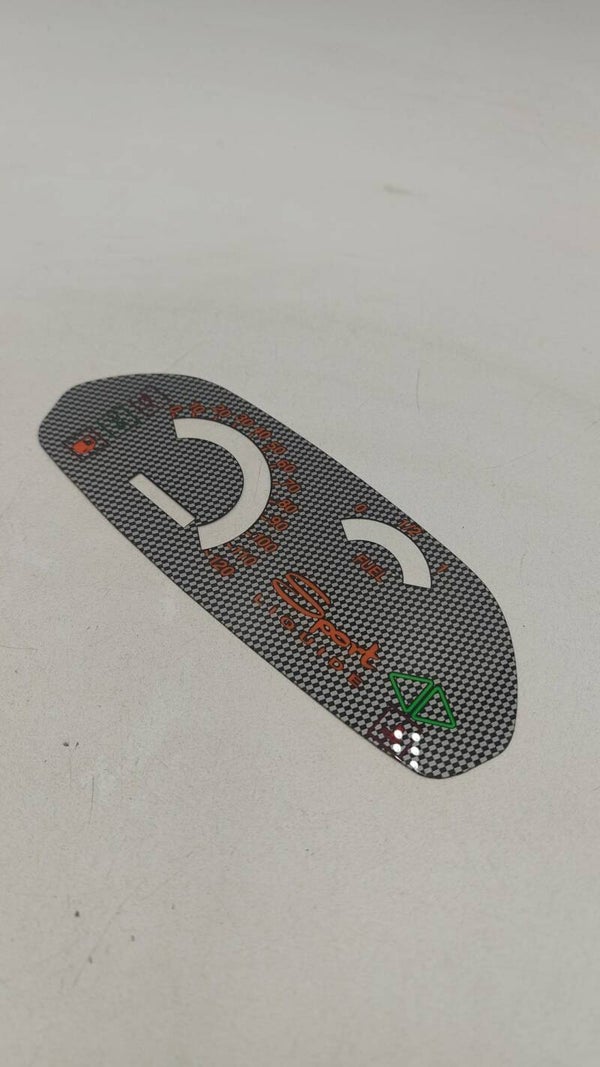 Plaque de compteur scooter sport liquide neuf