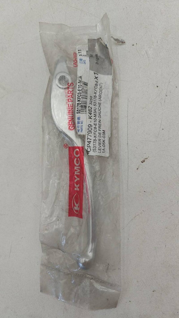 Levier de frein gauche (argent) KYMCO - 53178-KFC8-E10-M3A