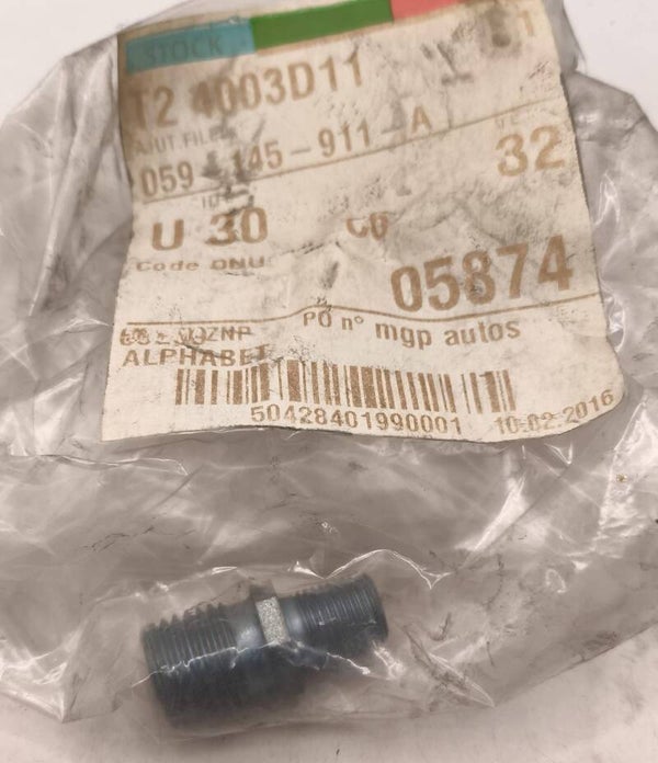 Raccord - Pièces d'origine VW/Audi 059145911A