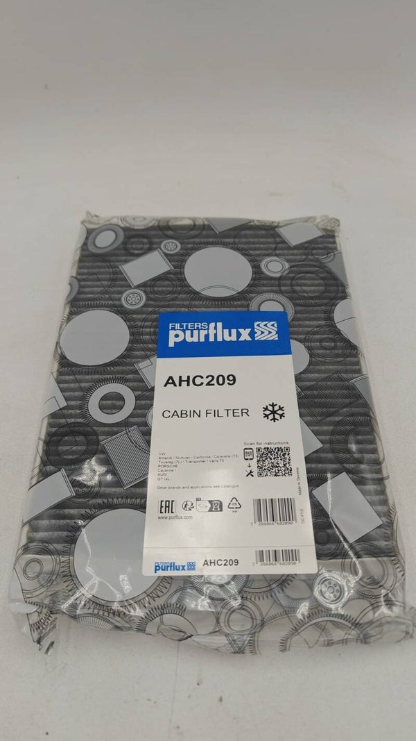 PURFLUX AHC209 Filtre d'habitacle Audi Q7 A3 PORSCHE CAYENNE TRANSPORTEUR T5