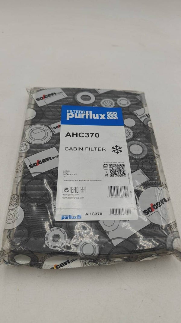Filtre d'habitacle PURFLUX AHC370 Skoda Citigo Volkswagen UP