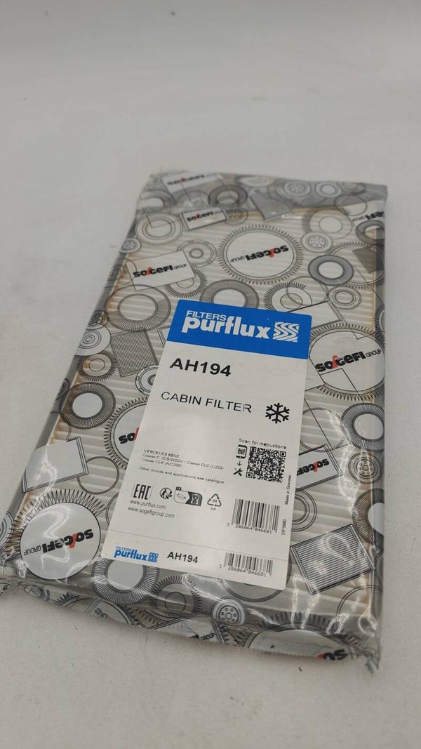 PURFLUX AH194 Filtre d'habitacle appropriées pour MERCEDES-BENZ Classe C, CLK, CLC