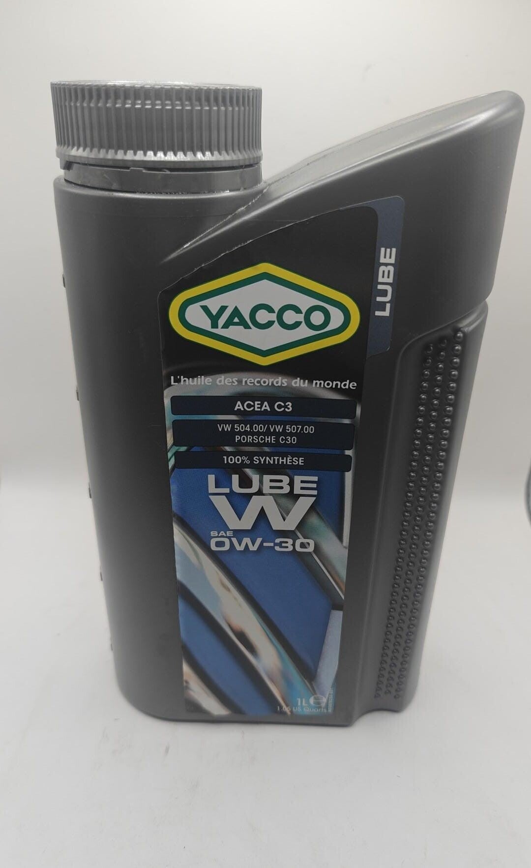 Huile Moteur Yacco Lube W 0W30 ACEA C3 100% synthèse