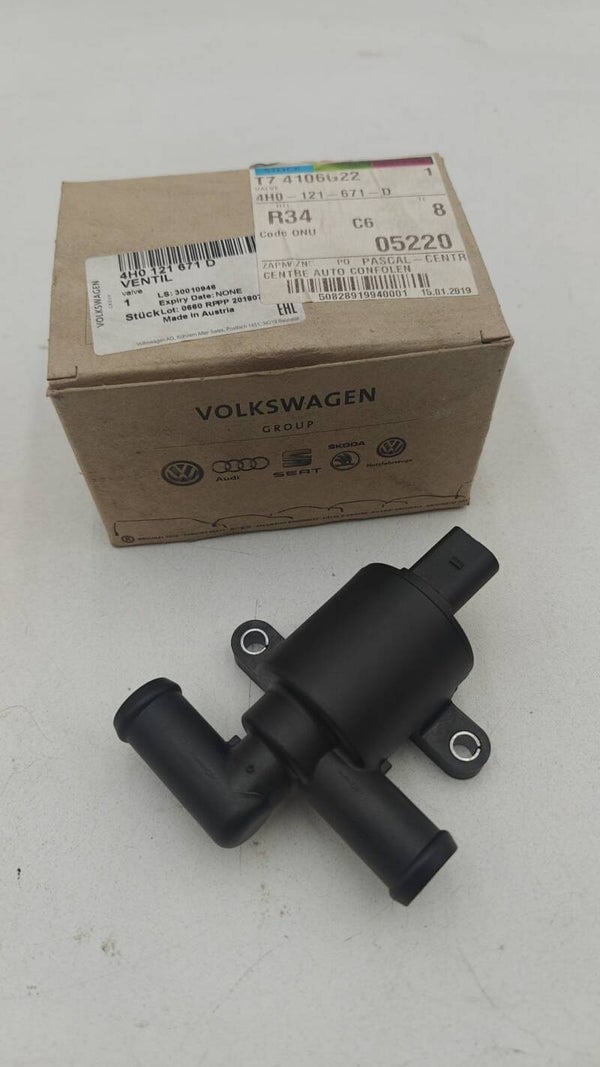 Électrovanne de commande de chauffage Audi A4 B8 4H0121671D, authentique