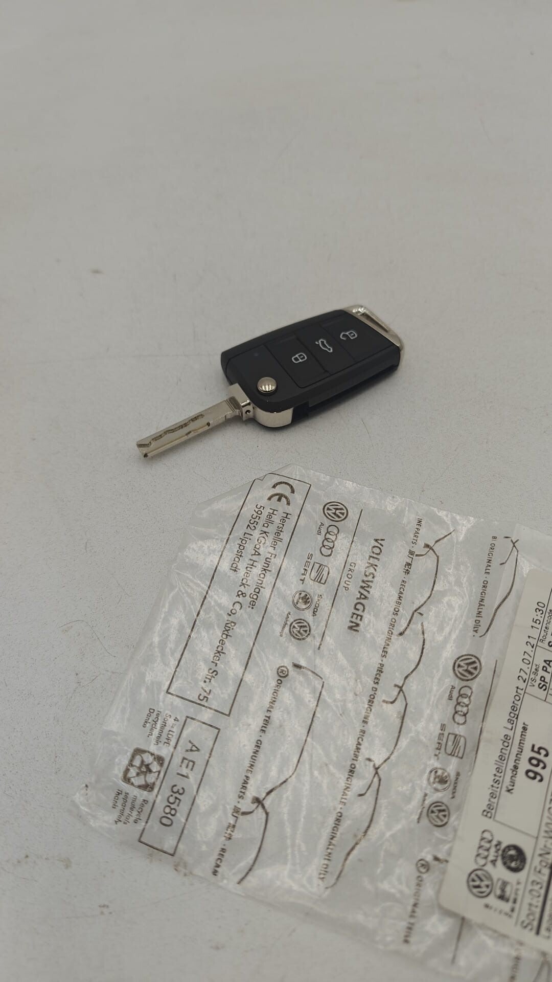 Volkswagen Tiguan 2023 Clé carte de démarrage 5G6959752