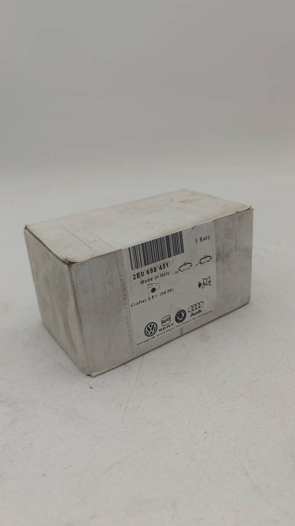 plaquettes de frein arrière origine VAG 2E0698451 pour Crafter 3.5T Mercedes Sprinter