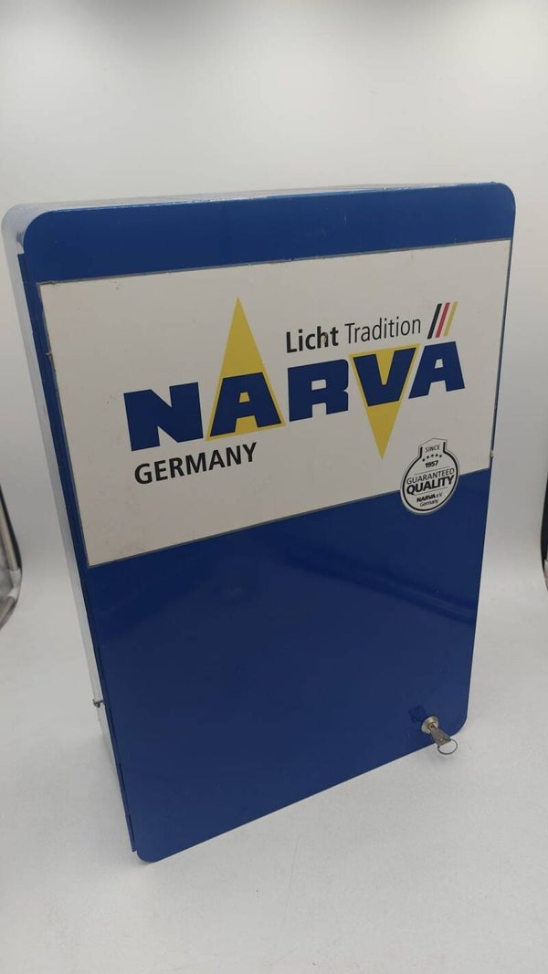 Présentoir ampoules vide NARVA étagère armoire