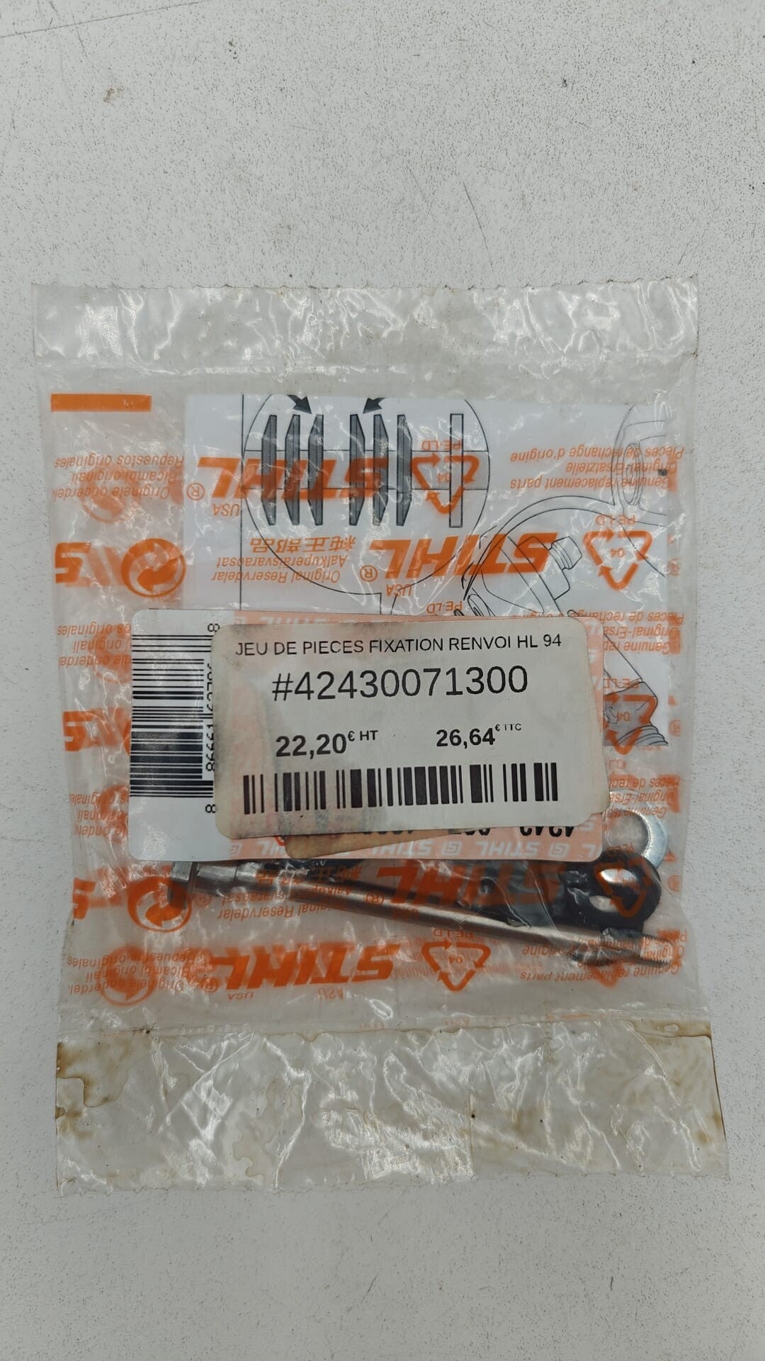 Kit D'Accessoires De Fixation Taille-Haie ORIGINALE STIHL 42430071300