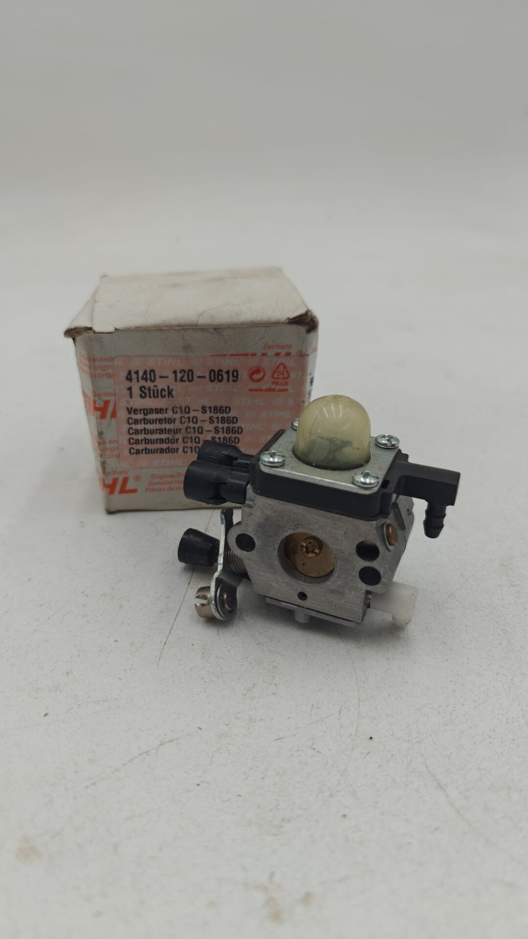 CARBURATEUR DEBROUSSAILLEUSE STIHL 4140 120 0619 - 4140-120-0619