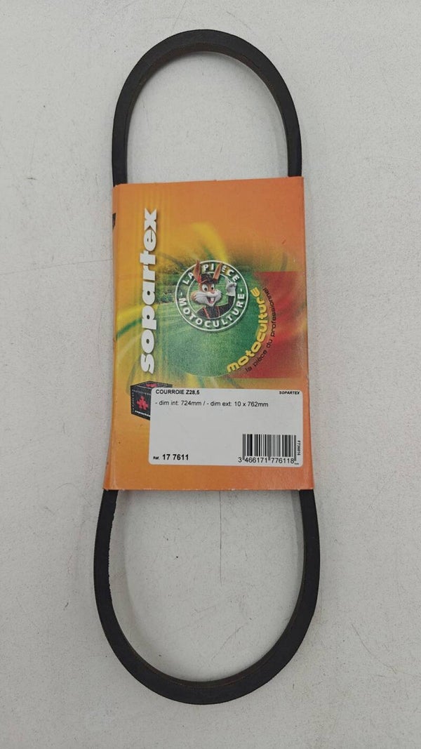 Courroie Z28.5 SOPARTEX 177611