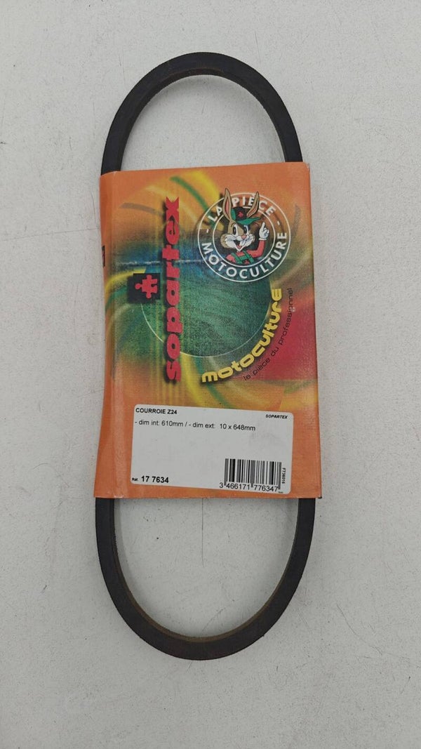 Courroie Z24.5 SOPARTEX 177635