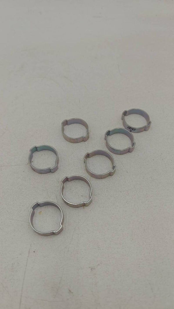 7 colliers à deux oreilles diamètre 23 à 27