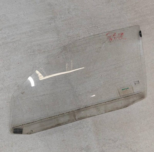 Glace vitre de portière avant gauche pour Renault Clio