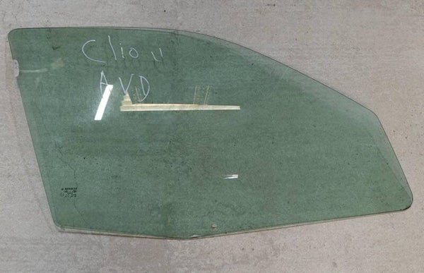 Glace vitre de portière avant droite pour Renault Clio 2