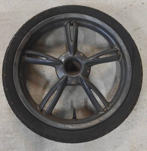Roue complète Arrière 16 X 2.50 Peugeot Looxor pneu Hutchinson 100/70-16