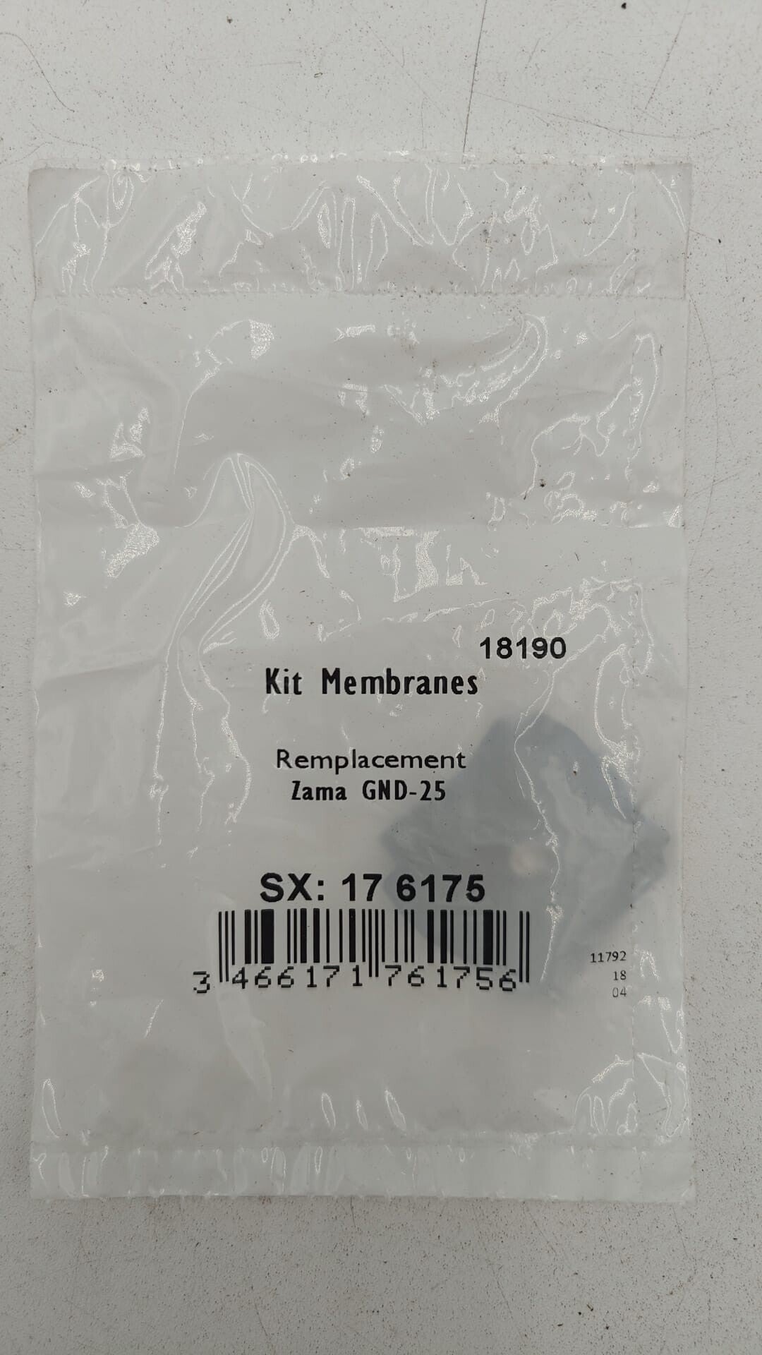 Kit membranes ZAMA GND-25 SOPARTEX 176175