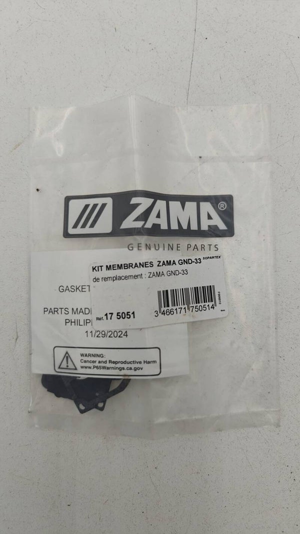 Kit membranes origine ZAMA GND-33 175051