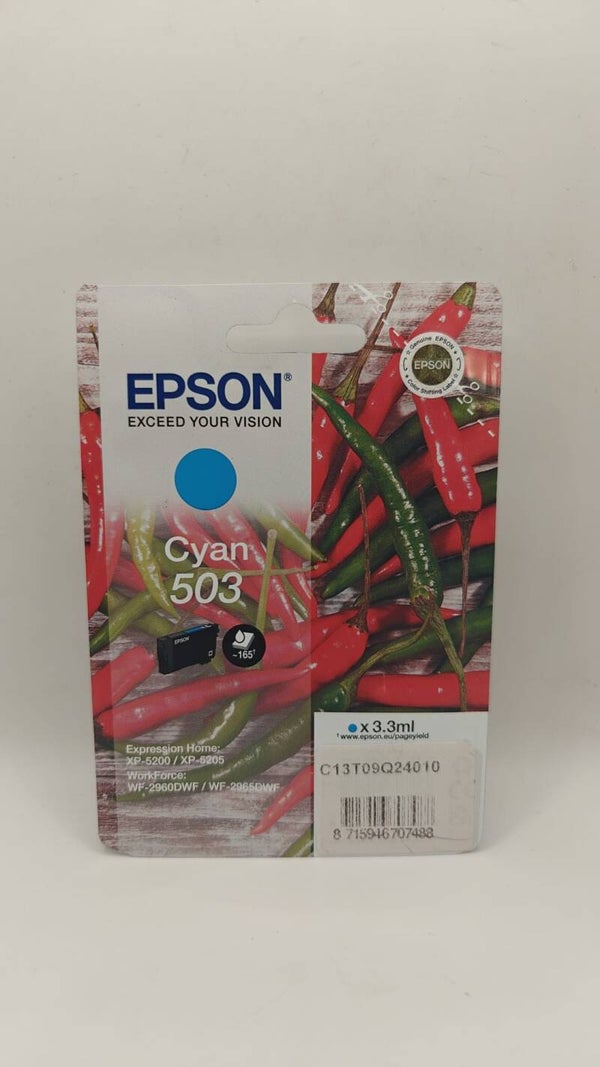 EPSON Cartouche d'encre CYAN 503 - C13T09Q24010