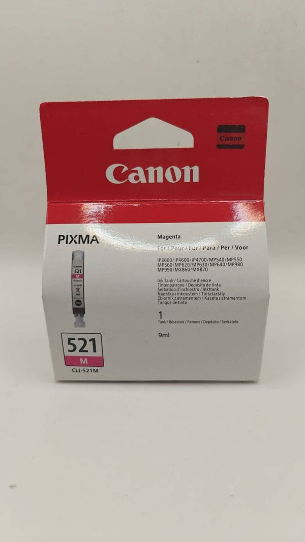 CANON Cartouche jet d'encre Originale CLI-521M 9ml magenta