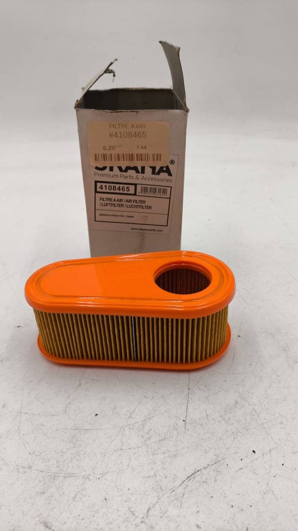 Filtre à air compatible avec moteur Briggs & Stratton B&S / SL1585 4108465, compatible avec John Deere MIU12718 Modèle: 6476511695