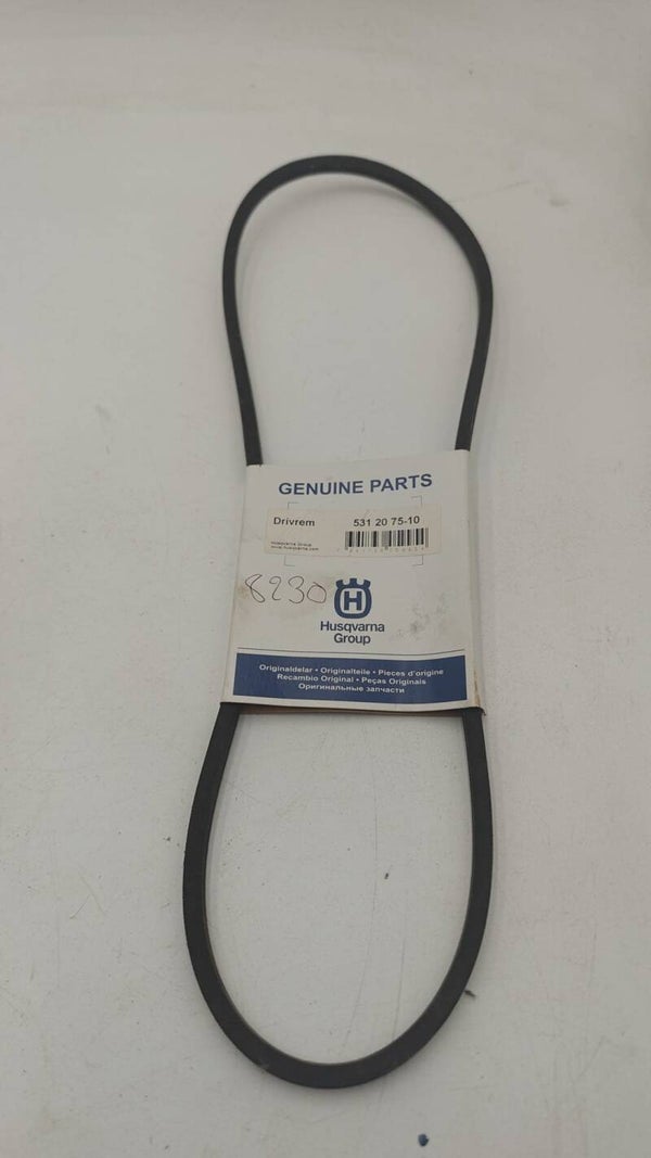 Courroie d'origine référence 531 20 75-10 groupe Husqvarna 10x1016 Li