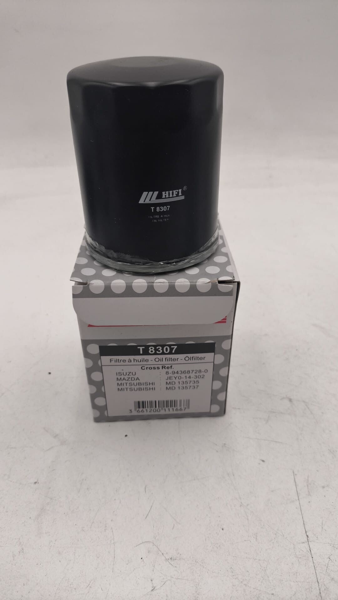 Filtre a huile T 8307