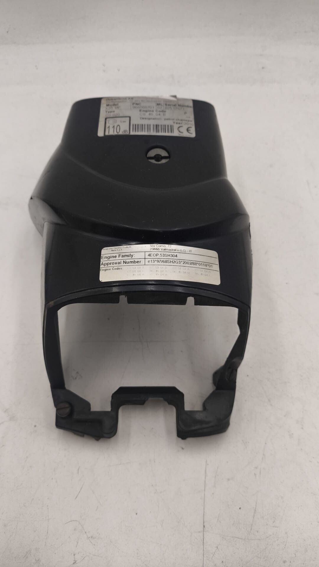 Capot cylindre pour tronçonneuse Husqvarna modèle x20 type CS 020