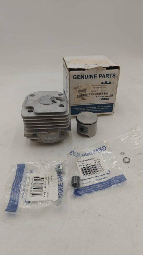 Cylindre piston tronçonneuse Husqvarna / Jonsered Référence : 593665702 origine